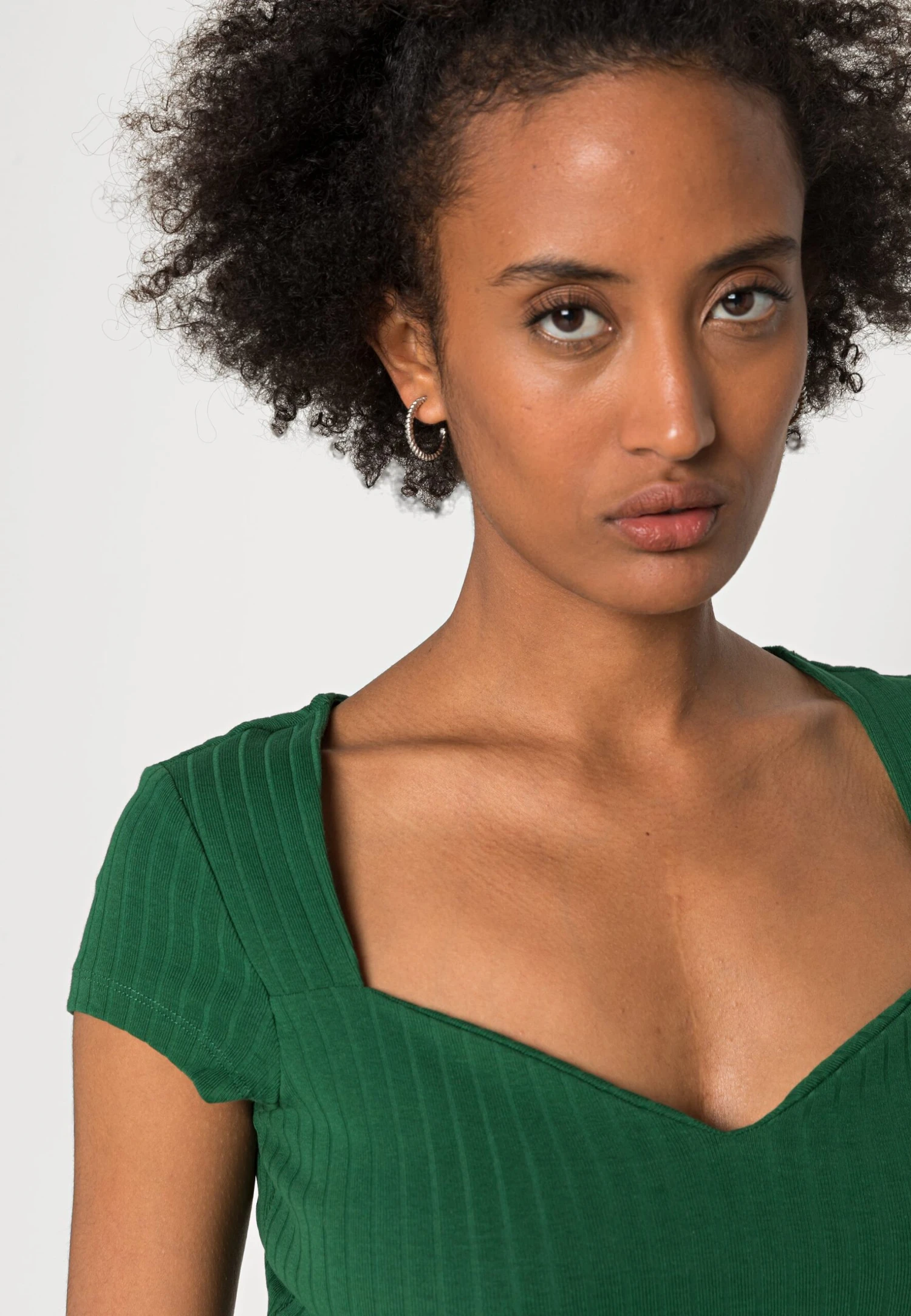 Anna Field T-Shirt Con StampaGreen Donna T-shirt E Top AN621D10F-M11 7 Anna Field T-Shirt Con StampaGreen Donna T-shirt E Top AN621D10F-M11 - immagine 5