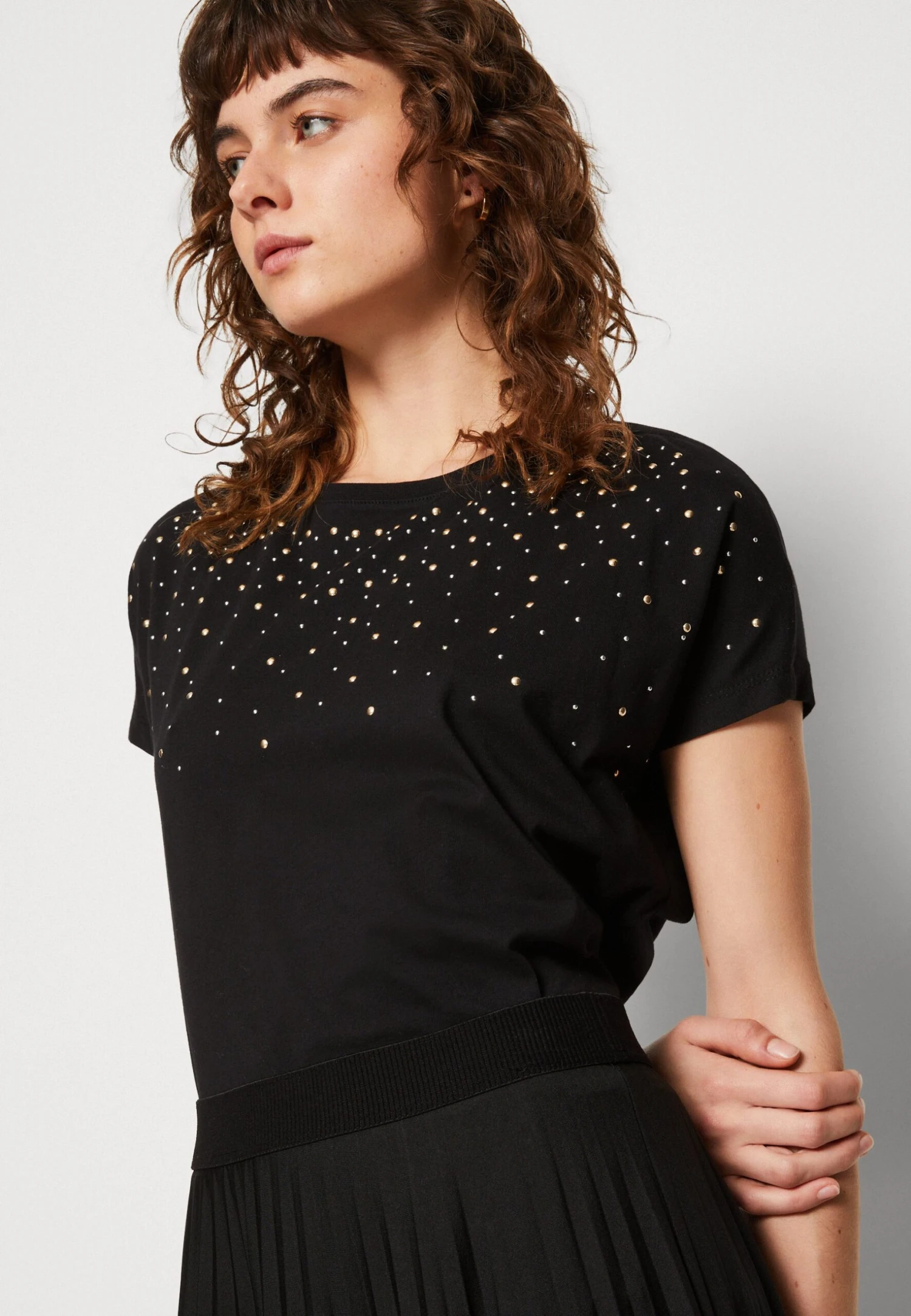 Anna Field T-Shirt Con StampaBlack Donna T-shirt E Top AN621D151-Q11 6 Anna Field T-Shirt Con StampaBlack Donna T-shirt E Top AN621D151-Q11 - immagine 4