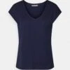Anna Field T-Shirt BasicDark Blue Donna T-shirt E Top AN621D0TQ-K13 -Anna Field 9251b509b9f54b0ba1cf20c76eafcea2