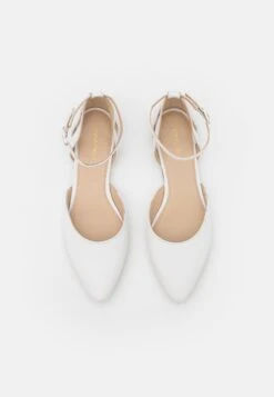 Anna Field Leather - Ballerine Con Cinturino - White -Anna Field 9ac2b34ad8944600b9be237555d2e13b