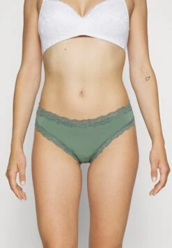 Anna Field Slip - Khaki/White/Pink -Anna Field 9ecf6a07e5844a6c98262ffc1285e3b7