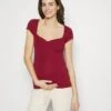 T-Shirt BasicDark Red Donna T-shirt E Top EX429G064-G11 2 T-Shirt BasicDark Red Donna T-shirt E Top EX429G064-G11 -Anna Field 9f70739d8abd44168f4cdac52bd72c1a