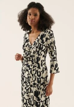 Anna Field Vestito Estivo - Black/Off-White -Anna Field a15b89fdd3c94e10b8e41c30eaf5ba3f