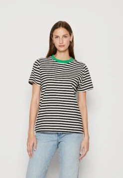Anna Field T-Shirt Con StampaBlack/White/Green Donna T-shirt E Top AN621D19F-Q12 -Anna Field a63795c0c48b4bca8830855c487d0966