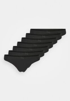 Anna Field Georgina 7Pp Thong CottonPerizomaBlack Donna Intimo AN681C004-Q11 -Anna Field a6a3e2f300854de2b5b687b460d0f69a