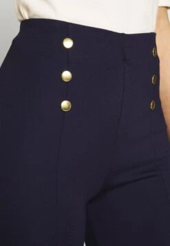 Anna Field Punto Leggings With Button DetailLeggingsDark Blue Donna Pantaloni AN621A04X-K11 -Anna Field a908d0371f5646e88ad7ea72361fb132