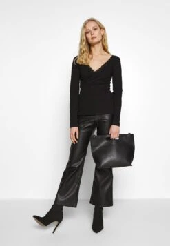 Anna Field Maglietta A Manica LungaBlack Donna T-shirt E Top AN621D0QH-Q11 -Anna Field a909e9194d4e466e9bf3cfb1ddc00763