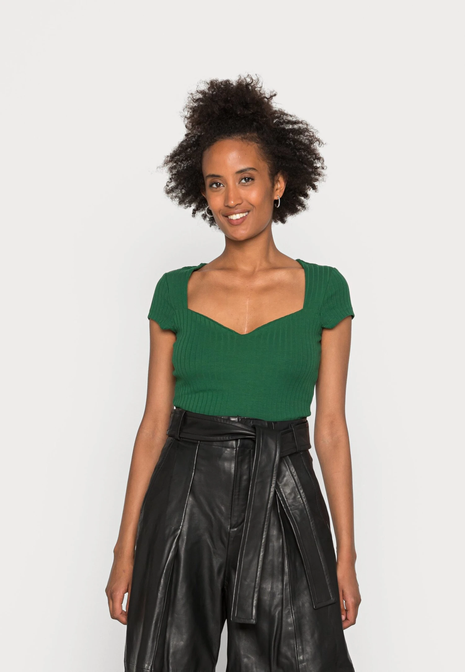 Anna Field T-Shirt Con StampaGreen Donna T-shirt E Top AN621D10F-M11 3 Anna Field T-Shirt Con StampaGreen Donna T-shirt E Top AN621D10F-M11