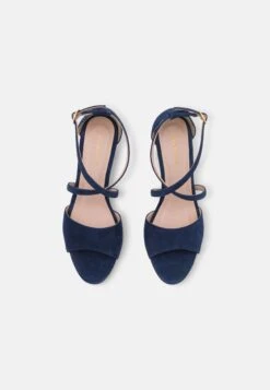 Anna Field Leather- Sandali Con Tacco - Dark Blue -Anna Field bb9adf3cdcda48e8847bbbfb7f0a5f72