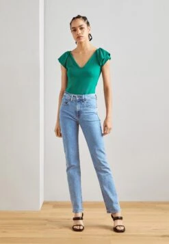 Anna Field T-Shirt BasicDark Green Donna T-shirt E Top AN621D17W-M11 -Anna Field bca1818b30104aa5ab77b1b8e41edee5