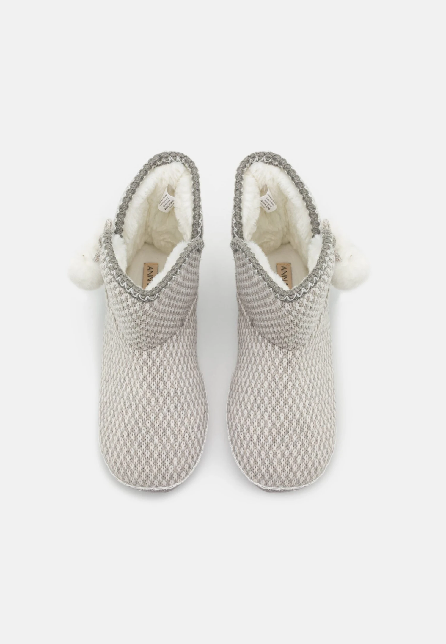 Anna Field Pantofole - Light Grey/White 7 Anna Field Pantofole - Light Grey/White - immagine 5