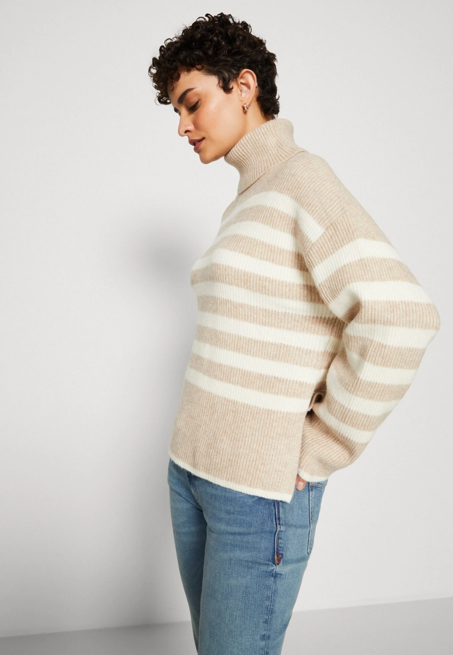 Anna Field MaglioneBeige/White Donna Maglieria AN621I0J3-B11 8 Anna Field MaglioneBeige/White Donna Maglieria AN621I0J3-B11 - immagine 6