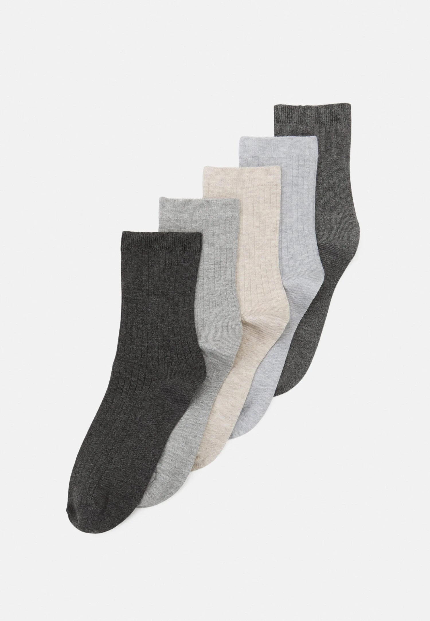 Anna Field 5 Pack - Calze - Black/Grey 3 Anna Field 5 Pack - Calze - Black/Grey