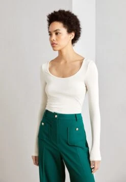 Anna Field 2 PackMaglietta A Manica LungaBlack/Off-White Donna T-shirt E Top AN621D19G-Q11 -Anna Field cb57e0caff794030ace5c214062fd6fb