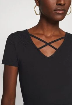 Anna Field T-Shirt Con StampaBlack Donna T-shirt E Top AN621D0RX-Q11 -Anna Field db9314d3f50a47448ea439ca4e1cfaaf