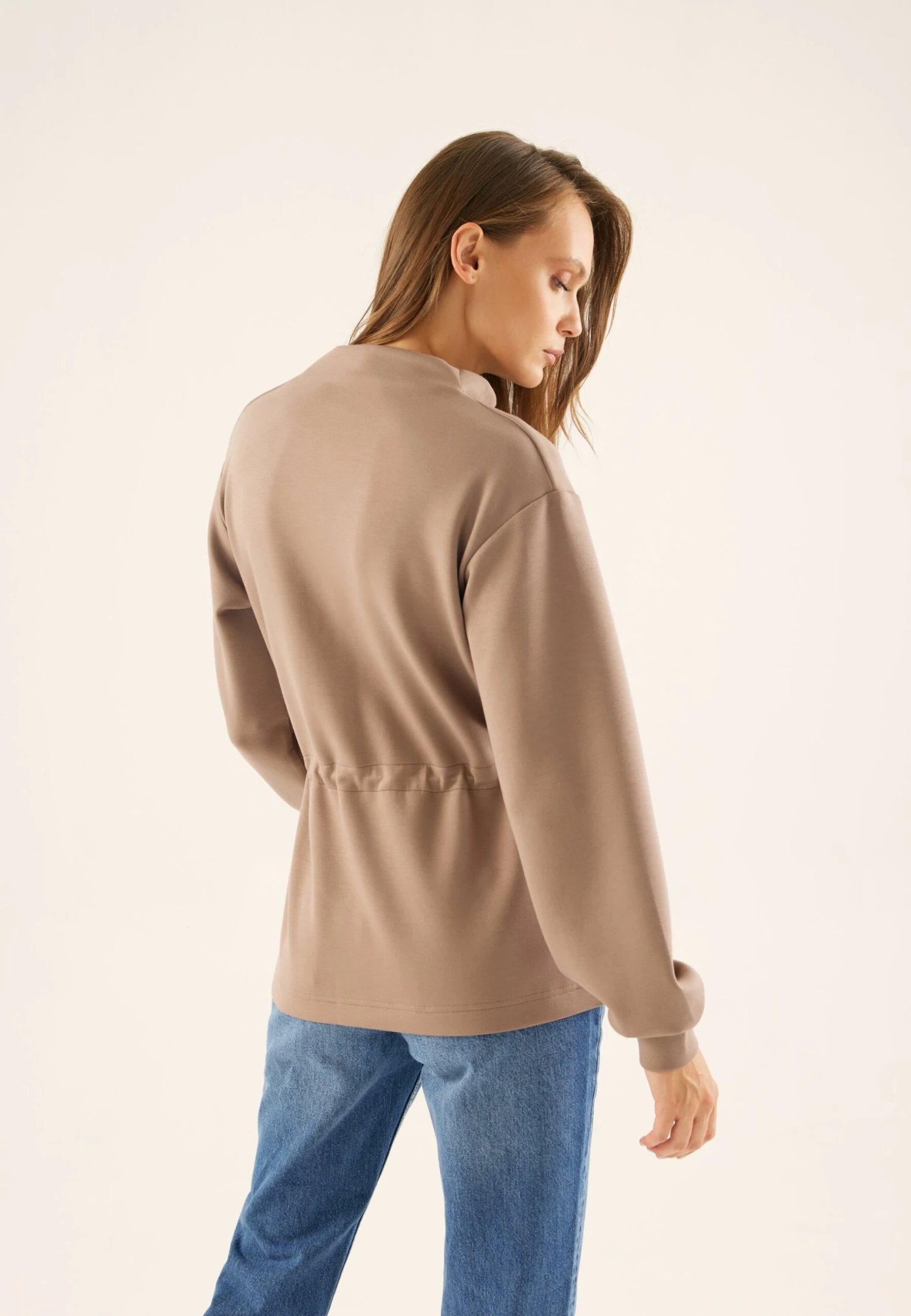 Anna Field Maglietta A Manica LungaTaupe Donna T-shirt E Top AN621J011-B11 5 Anna Field Maglietta A Manica LungaTaupe Donna T-shirt E Top AN621J011-B11 - immagine 3