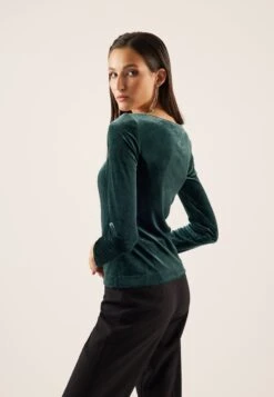 Anna Field Maglietta A Manica LungaDark Green Donna T-shirt E Top AN621D18G-M11 -Anna Field edf2598cfb6a42a7a54e969db0b9b2c3