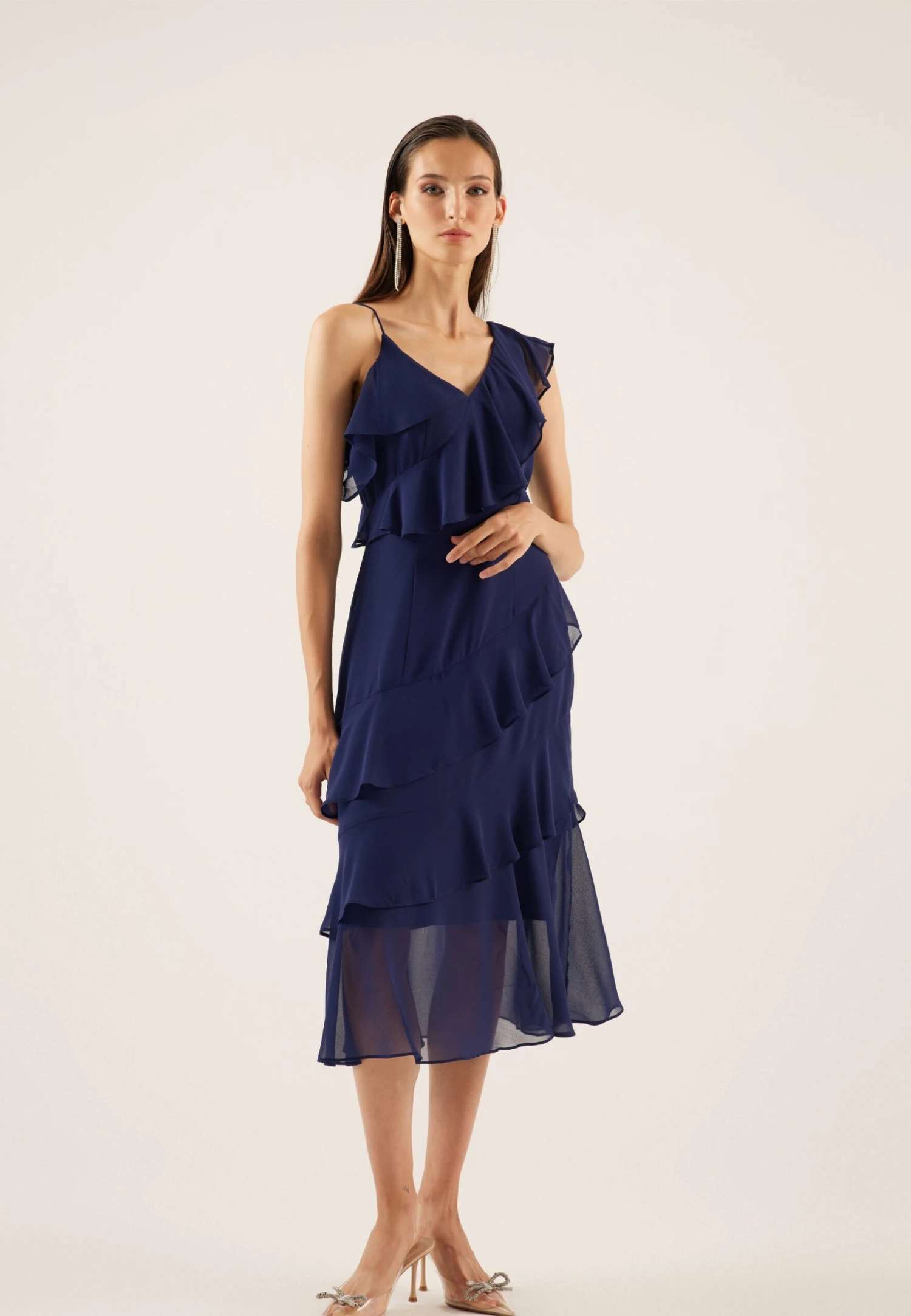 Anna Field Vestito EleganteBlue Donna Vestiti AN621C201-K11 3 Anna Field Vestito EleganteBlue Donna Vestiti AN621C201-K11