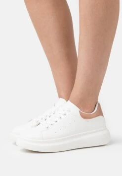Anna Field Sneakers Basse - White/Light Pink