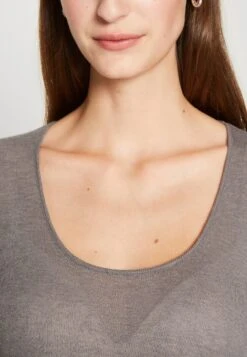 Anna Field Maglietta A Manica LungaMottled Dark Grey Donna T-shirt E Top AN621D197-C11 -Anna Field ee2c5332ae244efd84fa6efe60aaf361