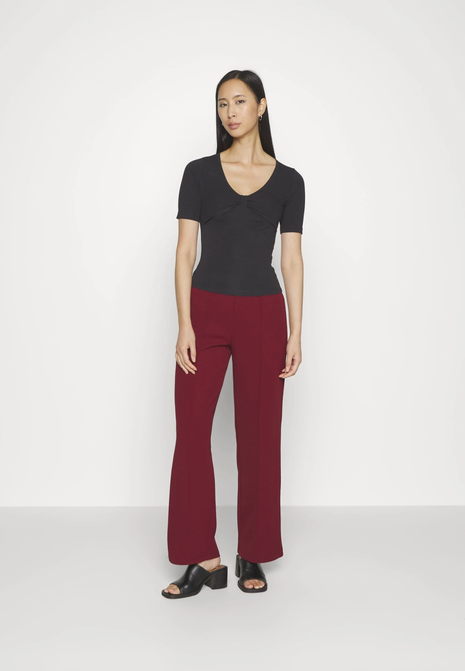 Anna Field T-Shirt BasicBlack Donna T-shirt E Top AN621D17V-Q11 5 Anna Field T-Shirt BasicBlack Donna T-shirt E Top AN621D17V-Q11 - immagine 3