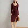 Anna Field TubinoBordeaux Donna Vestiti AN621C1Z8-G11 -Anna Field f0a4a698aa4e497698e364c2ac0c25d9