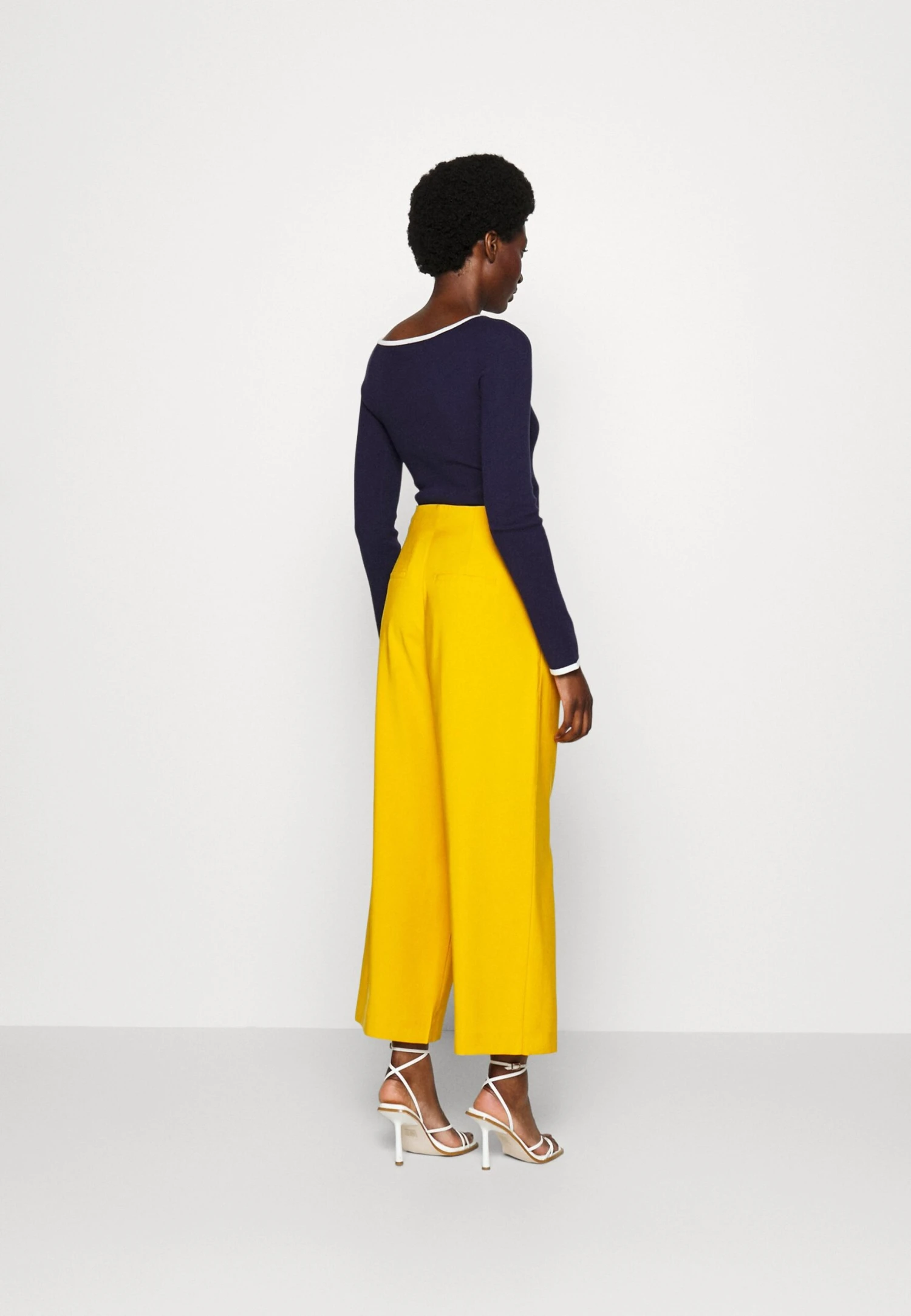 Anna Field Pantaloni - Dark Yellow 5 Anna Field Pantaloni - Dark Yellow - immagine 3