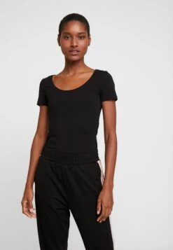 Anna Field 2 Pack T-Shirt BasicBlack/White Donna T-shirt E Top AN621D0Q1-Q12 9 Anna Field 2 Pack T-Shirt BasicBlack/White Donna T-shirt E Top AN621D0Q1-Q12 -Anna Field f6c057d9d49642e980ece986d9481e76