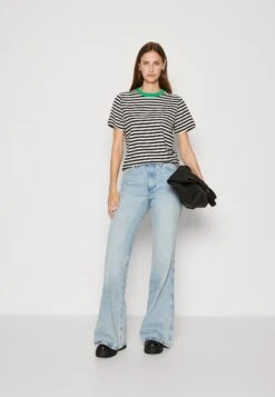 Anna Field T-Shirt Con StampaBlack/White/Green Donna T-shirt E Top AN621D19F-Q12 -Anna Field f997d110430d40cdb5005a987f5eefbe