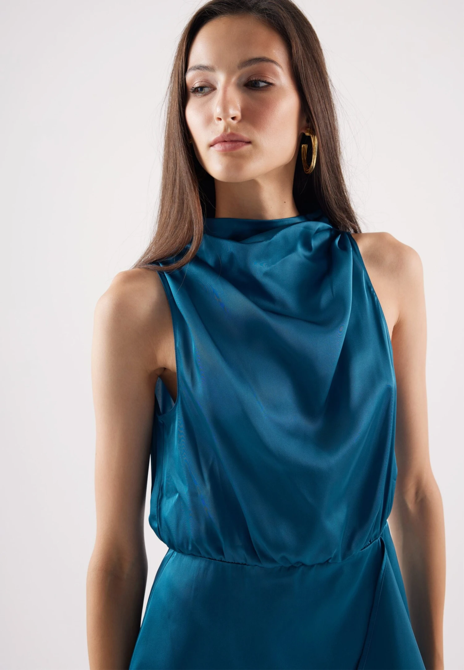 Anna Field Vestito EleganteBlue Donna Vestiti AN621C20W-K11 5 Anna Field Vestito EleganteBlue Donna Vestiti AN621C20W-K11 - immagine 3