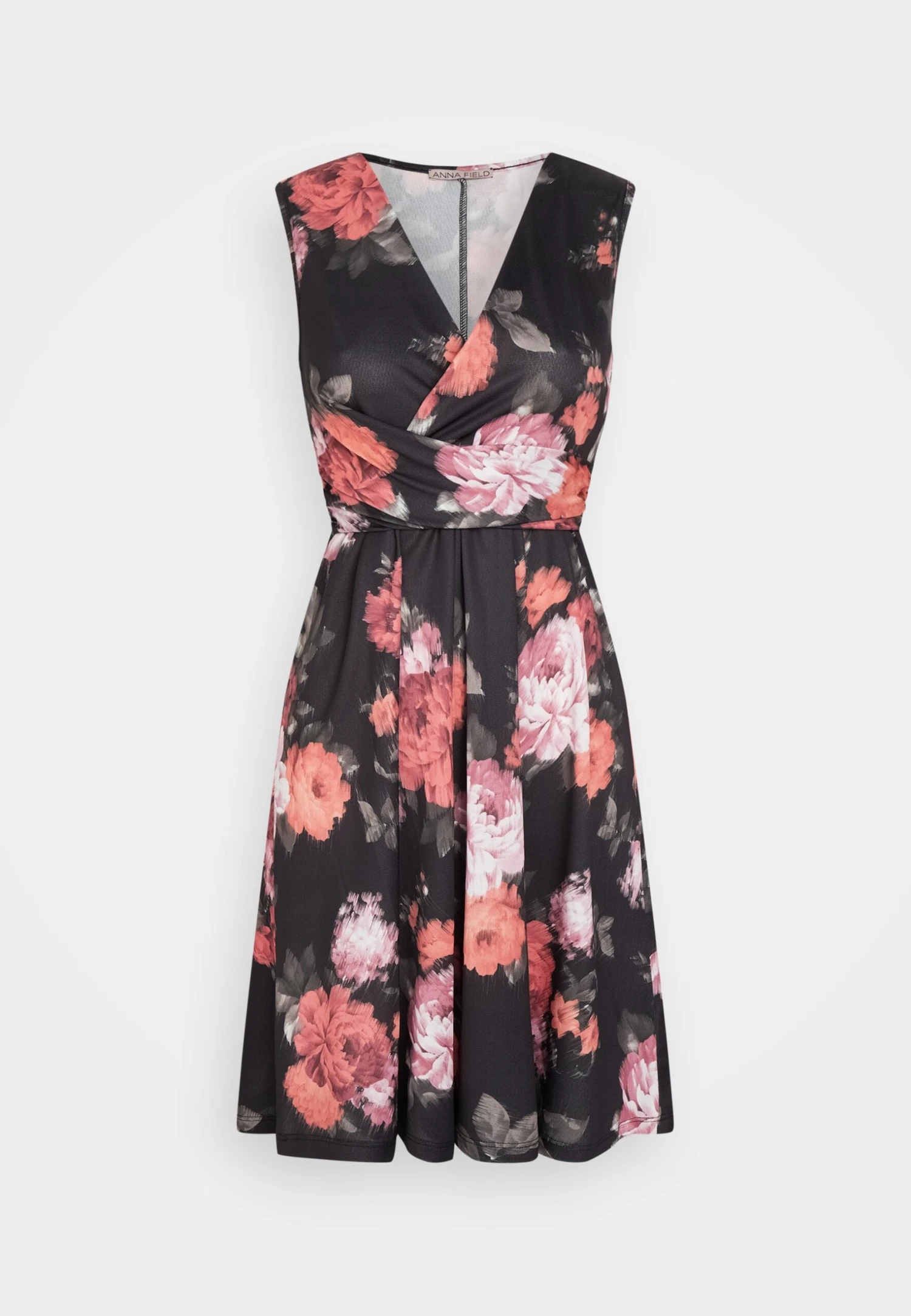 Anna Field Vestito Di Maglina - Black/Multi-Coloured 7 Anna Field Vestito Di Maglina - Black/Multi-Coloured - immagine 5