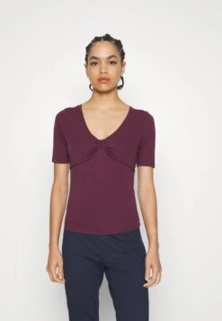 Anna Field T-Shirt BasicDark Red Donna T-shirt E Top AN621D17V-G11 -Anna Field fce2eb09cd70453d856186b1571885fa