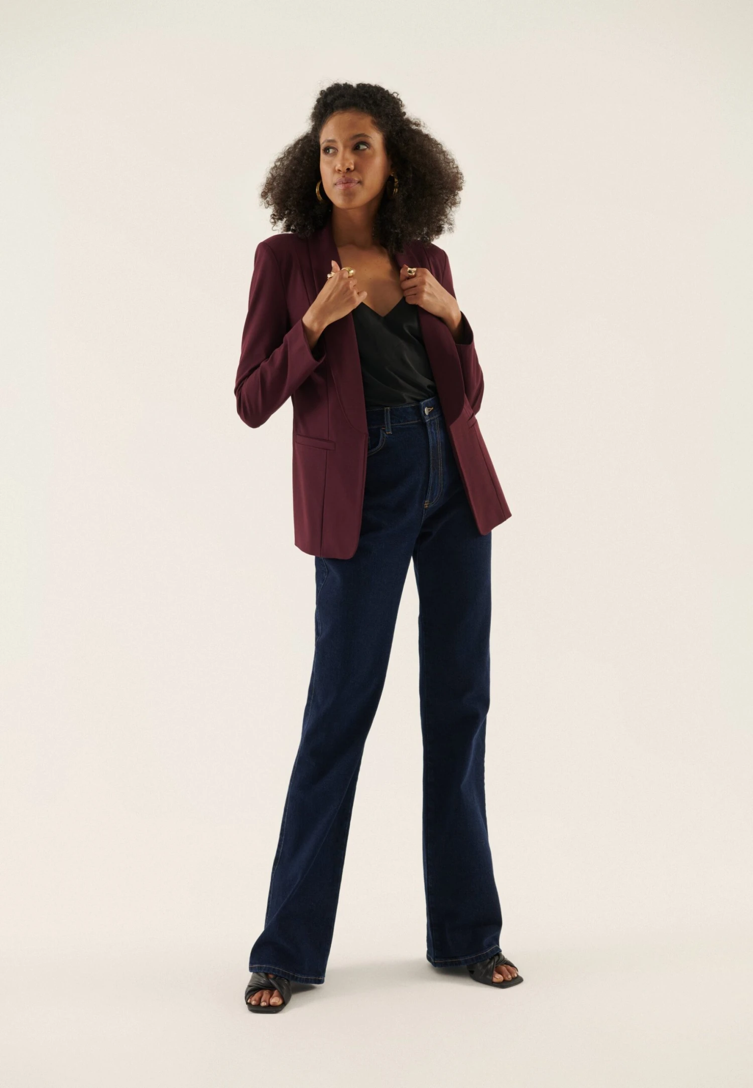 Anna Field BlazerBordeaux Donna Giacche E Blazer AN621U029-G11 4 Anna Field BlazerBordeaux Donna Giacche E Blazer AN621U029-G11 - immagine 2