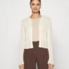 Anna Field Pointelle BoleroCardigan Offwhite Donna Maglieria AN621I0IO-A11 -Anna Field feb3c5e3ba154013a6490e9c869d3641