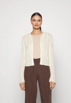 Anna Field Pointelle BoleroCardigan Offwhite Donna Maglieria AN621I0IO-A11